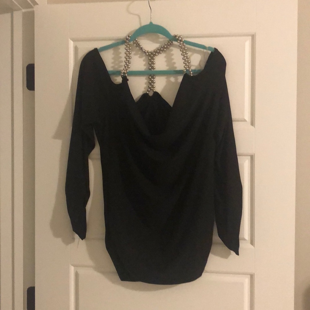 Just slightly off the shoulder top